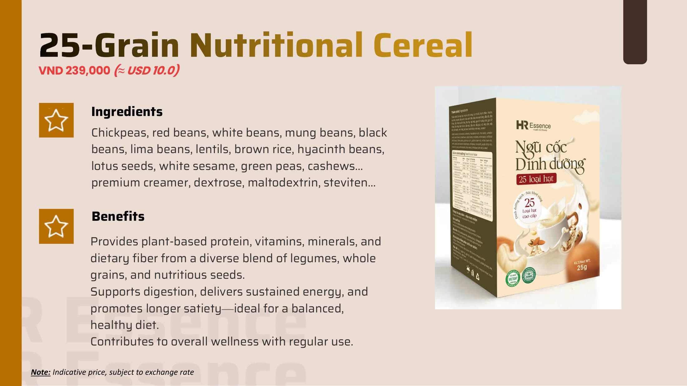 25-Grain Nutritional Cereal
