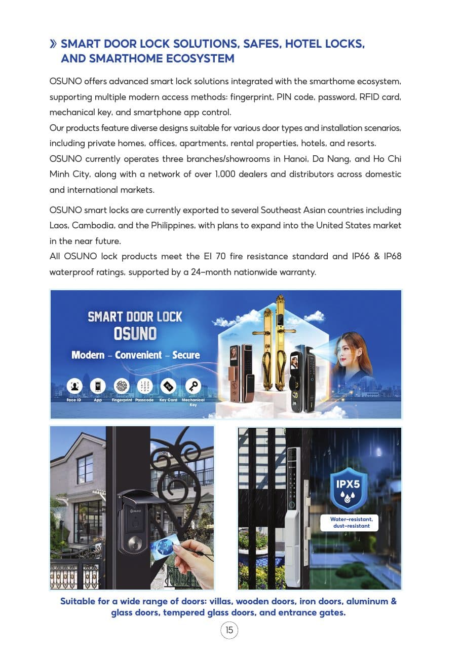 OSUNO Smart Home Ecosystem